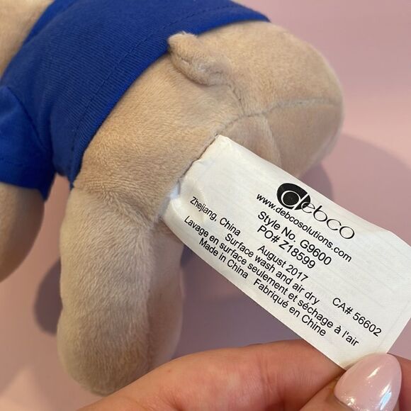 Toronto Maple Leafs Cream Teddy Bear for Baby Excellent Condition 7” tall EUC - Picture 6 of 6